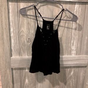 Black crop top, Small, like new